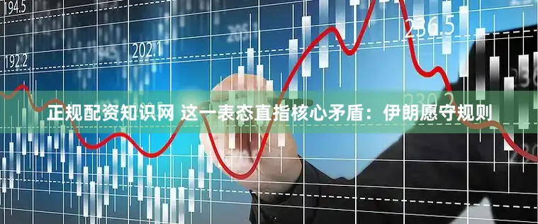 正规配资知识网 这一表态直指核心矛盾：伊朗愿守规则