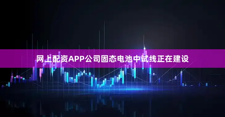 网上配资APP公司固态电池中试线正在建设