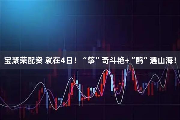 宝聚荣配资 就在4日！“筝”奇斗艳+“鸥”遇山海！